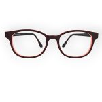 A photo of eyeglasses